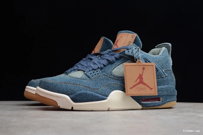 Nike Jordan Denim 4 AO2571-401 Air Levi's x 0808